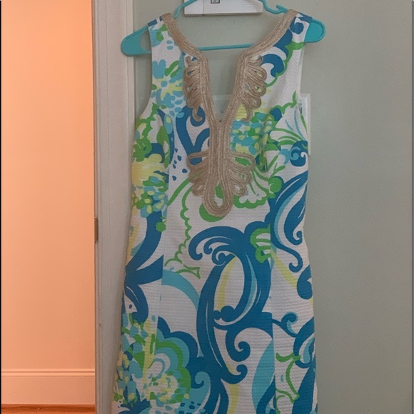 Lilly Pulitzer Sheath Dress Size 8 - Picture 1 of 4